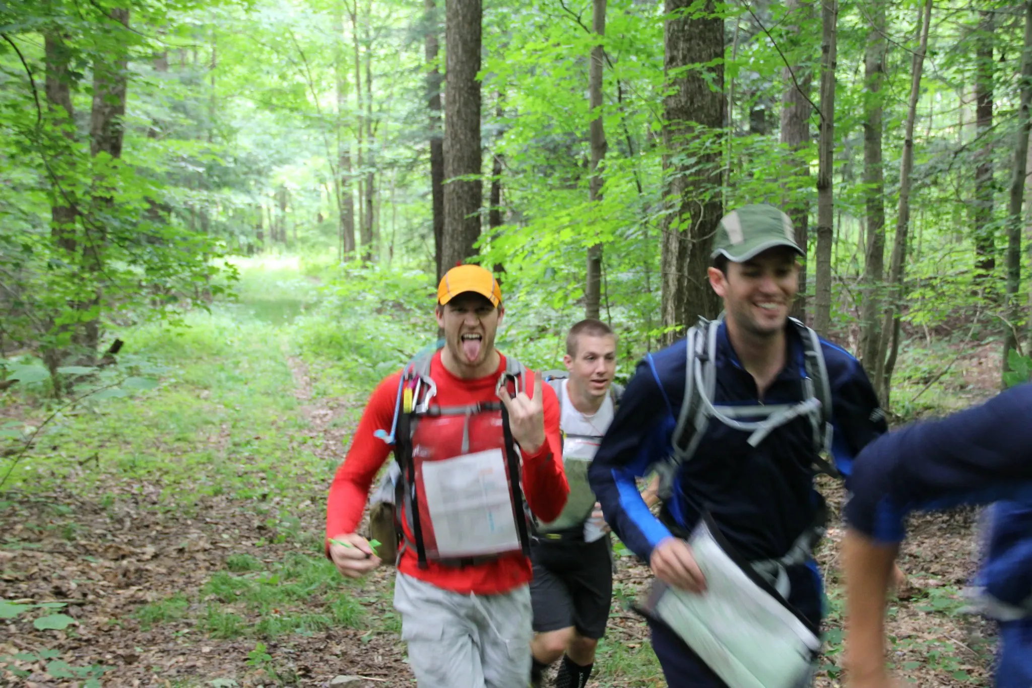 Eric, excited to be back in the woods