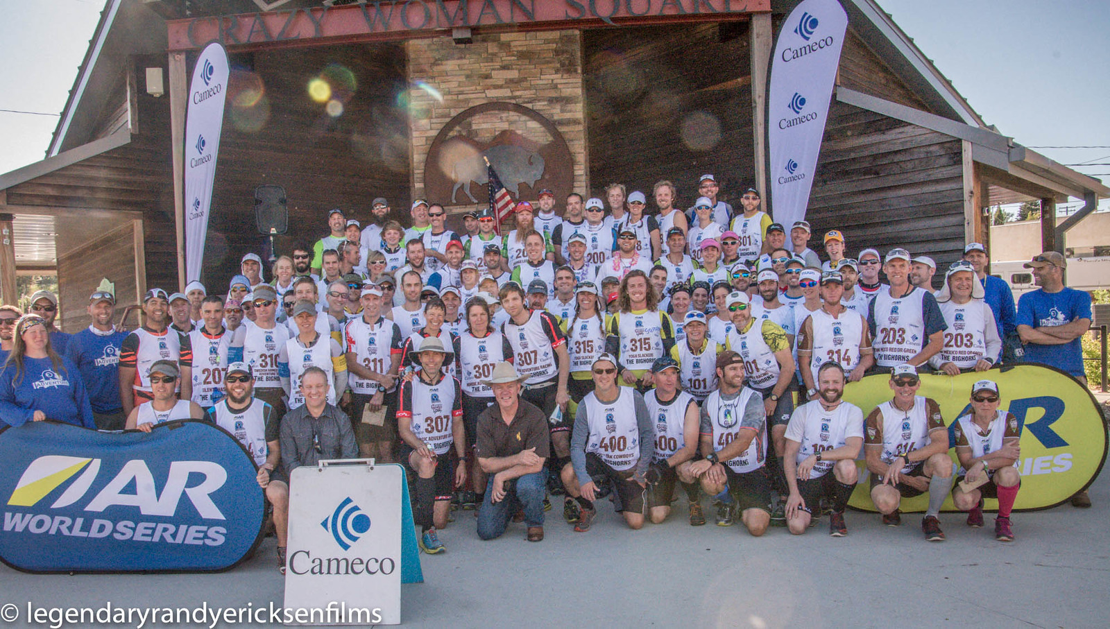 All teams pre-race in Buffalo