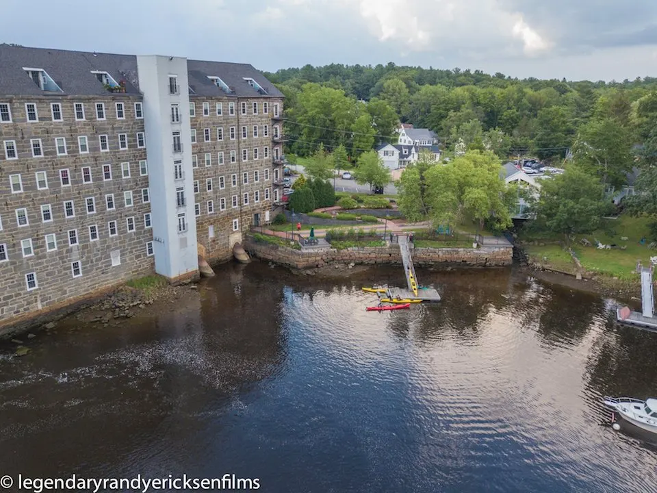 Kayak put-in at Newmarket after 24 mile kayak