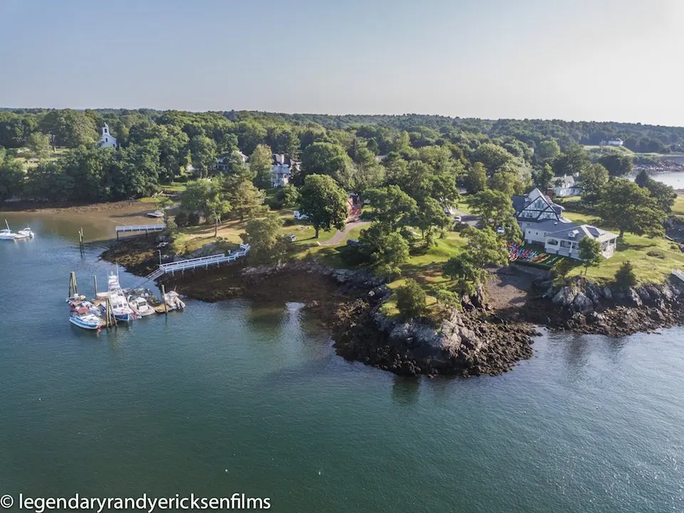 Finish line at Kittery Point, ME